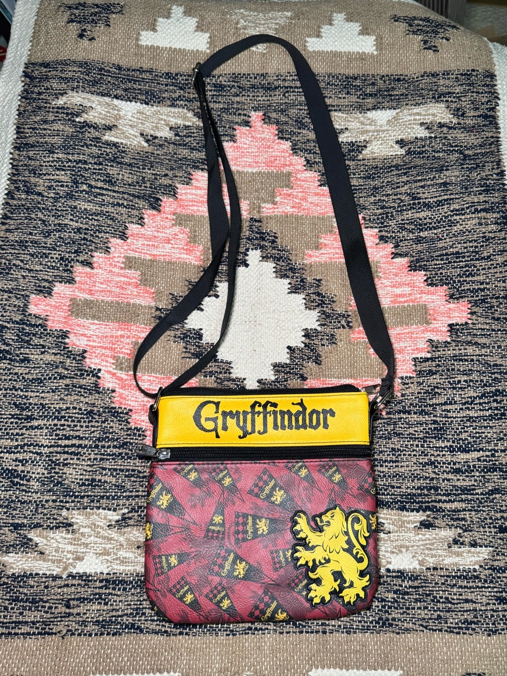 Gryffindor Yellow and Red Women's Crossbody Bag